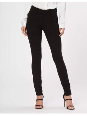 Paige Black Hoxton Ponte Skinny Jeans 29